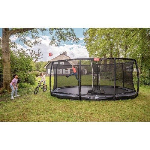 BERG Ultim Champion Regular 410 Grey + Drošības tīkls DLX XL