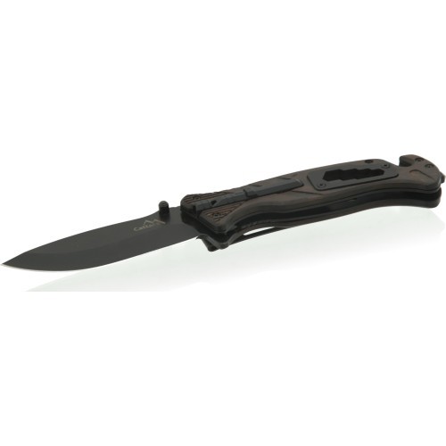 Saliekams nazis ar fiksatoru, melns asmens, 21,7 cm