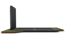 Батут BERG Sports Ultim Champion FlatGround 410 с AeroWall, серый