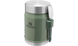 Thermos For Food Stanley Classic Legendary 0.4L, Green, With Spork