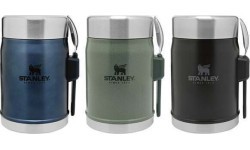 Thermos For Food Stanley Classic Legendary 0.4L, Green, With Spork