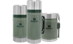 Thermos For Food Stanley Classic Legendary 0.4L, Green, With Spork
