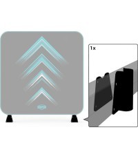AeroWall - skava + pastiprinājuma plāksne 2x2