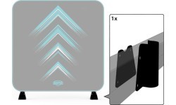 AeroWall - Clamp + Reinforcement Plate 2x2