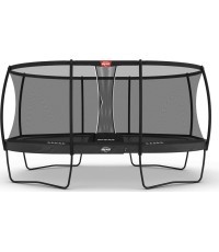 Батут BERG Grand Elite Regular 520 Grey + защитная сетка Deluxe