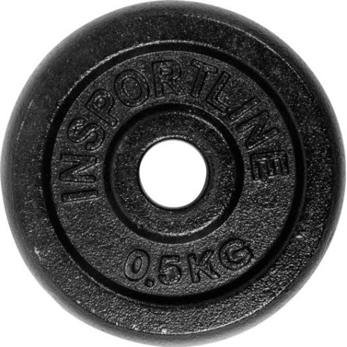Tērauda svaru disku komplekts inSPORTline 2x0,5–20 kg