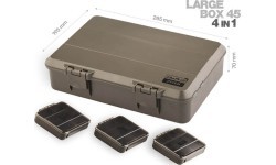 ZFISH Tackle Box Z-Box PRO 45 (4in1)