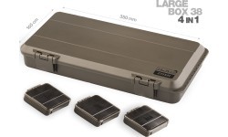 ZFISH makšķerēšanas kaste Z-Box PRO 38 (4in1)
