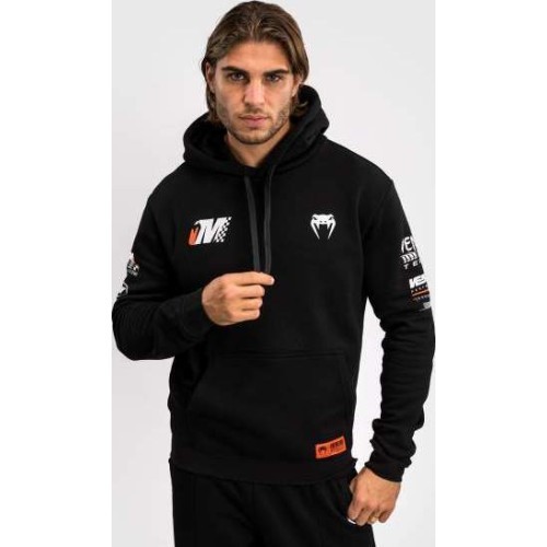 Sporta jaka ar kapuci Venum Motorsport, melna