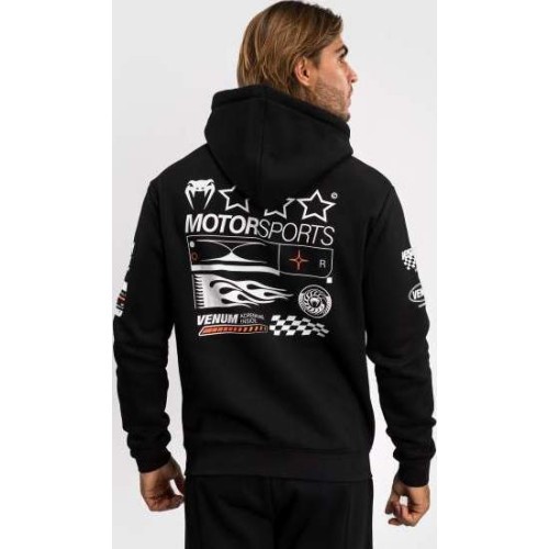 Толстовка с капюшоном Venum Motorsport, чёрная