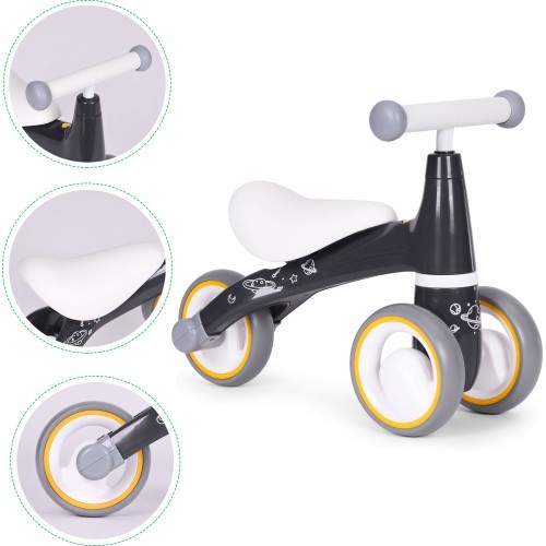Bērnu distanču velosipēds droša dizaina EVA riteņi "Cosmic" ECOTOYS