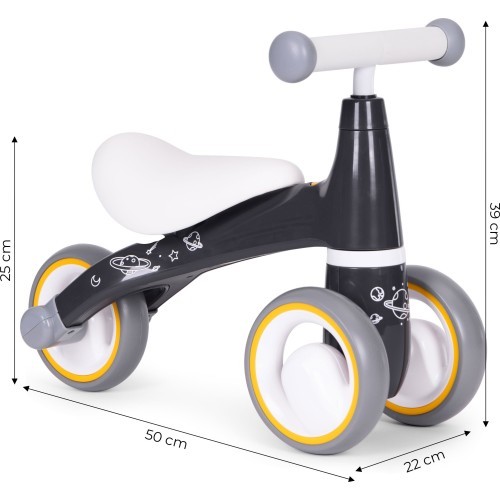 Bērnu distanču velosipēds droša dizaina EVA riteņi "Cosmic" ECOTOYS