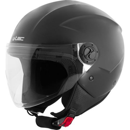 Atvērta tipa motocikla ķivere W-TEC Bareiro - Matte Black