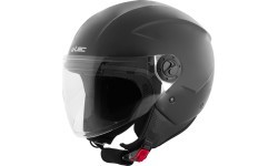 Atvērta tipa motocikla ķivere W-TEC Bareiro - Matte Black