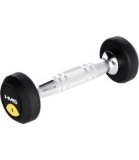 HG PRO RUBBER DUMBBELL HMS - 1 kg