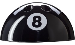 Biljarda statīvs 9 nūjām Buffalo 8-Ball, melns