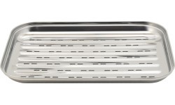 Stainless Steel Grill Tray Cattara, 34x24cm