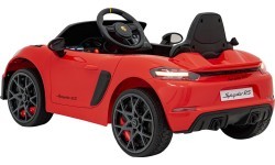 Porsche Spyder RS 718  vehicle Red