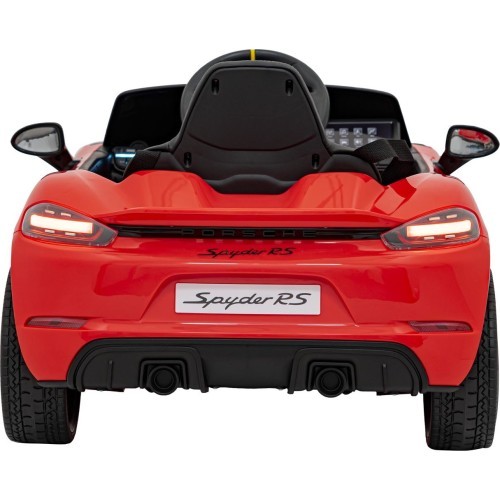 Porsche Spyder RS 718  vehicle Red