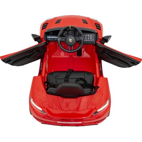 Elektromobilis Porsche 718 Spyder RS, sarkans