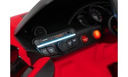 Электромобиль Porsche 718 Spyder RS, красный