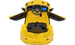 Elektromobilis Porsche Spyder RS 718, dzeltens MP4