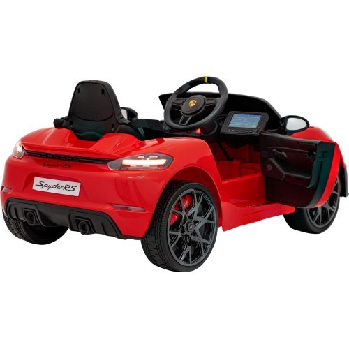 Porsche Spyder RS 718  vehicle Red MP4