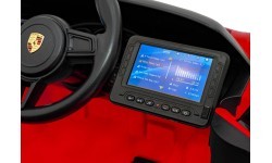 Электромобиль Porsche Spyder RS 718 красный MP4