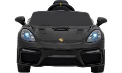 Детский электромобиль Porsche Spyder RS 718 чёрный MP4