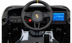 Детский электромобиль Porsche Spyder RS 718 чёрный MP4