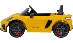 Porsche Spyder RS 718 elektromobilis, dzeltens