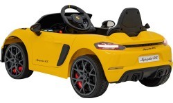 Porsche Spyder RS 718 elektromobilis, dzeltens