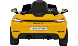 Porsche Spyder RS 718  vehicle Painting Yellow