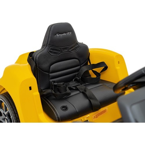 Porsche Spyder RS 718 elektromobilis, dzeltens