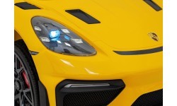 Porsche Spyder RS 718 elektromobilis, dzeltens