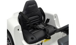 Elektromobilis Porsche Spyder RS 718, balts