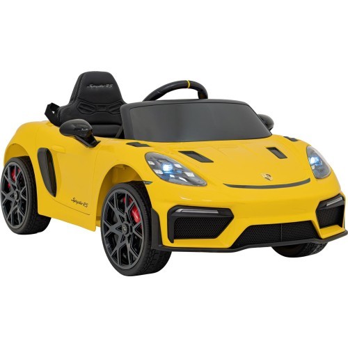 Porsche Spyder RS 718  vehicle Yellow