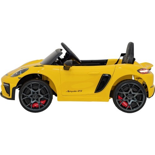 Porsche Spyder RS 718  vehicle Yellow