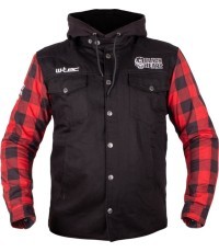 Chopper Jacket W-TEC Black Heart Ruffster - Black-red
