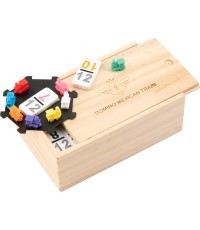 Игра "Мексиканский поезд" Двойное домино на 12 номеров