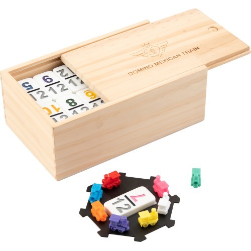 Meksikas vilciens Double 12 numuri Domino spēle