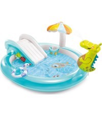 Ūdens slidkalniņš baseins rotaļu laukums rotaļu baseins Intex