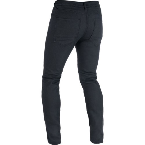 Мужские мотоджинсы Oxford Original, сертификация CE, зауженный крой, черные