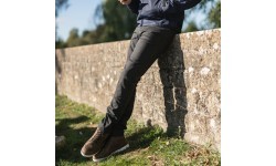 Vīriešu moto džinsi Oxford Original Approved CE Regular Fit melni