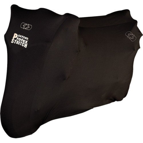 Indoor Motorcycle Cover Oxford Protex Stretch S Black