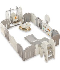 Пластиковый манеж с аксессуарами inSPORTline Teutonino 186 x 236 см