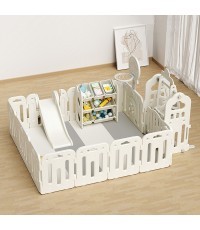 Пластиковый манеж с аксессуарами inSPORTline Klaudino Max 180 x 200 см