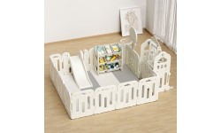 Plastic Playpen w/ Accessories inSPORTline Klaudino Max 180 x 200 cm
