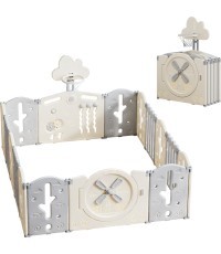 Пластиковый манеж inSPORTline Bufalino 14+2 167 x 200 x 64 см