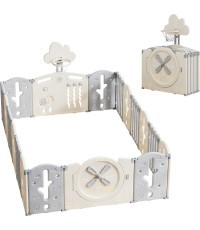 Пластиковый манеж inSPORTline Bufalino 16+2 160 x 240 x 64 см